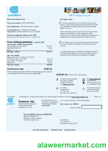Con Edison electricity utility business bill SCR